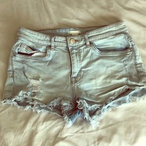 H&M denim cut offs